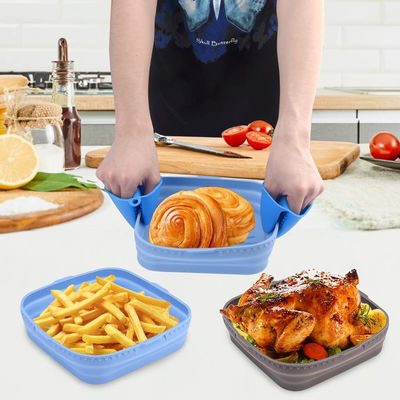 良い価格 皿のケーキ型の無臭の実用的焼くMicrowaveableシリコーン オンライン