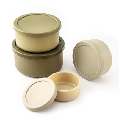 良い価格 子供用 シリコン食品収納容器 BPAフリー 防水 タグ ベント ランチボックス オンライン