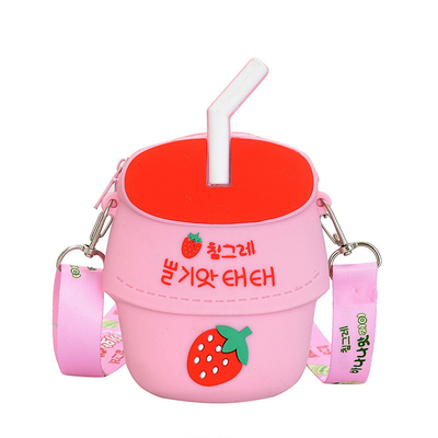 良い価格 クワイ シリコン鉛筆ケース BPA 無料文具オーガナイザー メイクバッグ クロスボディ 肩バッグ 子供のためのクリスマスプレゼント オンライン