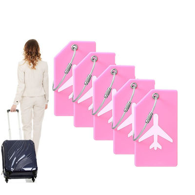 良い価格 旅行用シリコンバッグタグ スーツケース シンプル・アニメ・デザイン 名刺 オンライン