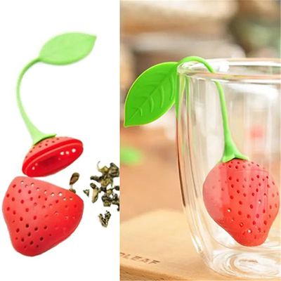 軽量のシリコーンの茶漉しのInfuserの多色刷りの無害