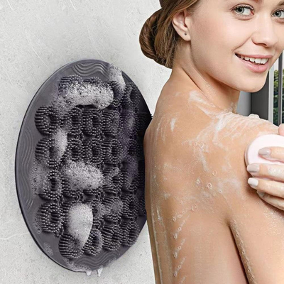 良い価格 シリコーンのスクラバーのBathのマッサージはボディのための無毒な洗濯できるにパッドを入れる オンライン