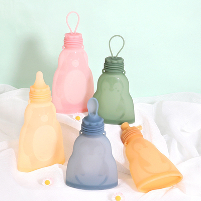 良い価格 9oz再使用可能なシリコーンの母乳のフリーザーはSpillproof耐久財を袋に入れる オンライン
