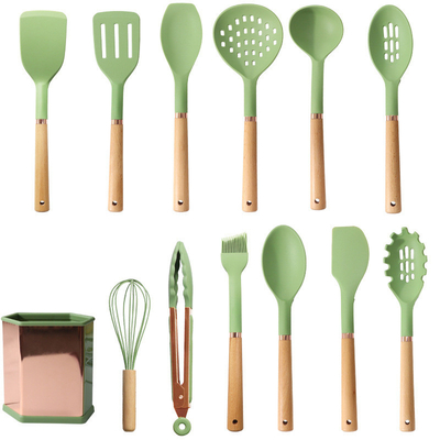 良い価格 13 PCS シリコン 炊飯器 キッチン用具 セット キッチンガジェット & キッチンツール トナー トング, スパトゥラ, スプーン, ブラシ オンライン