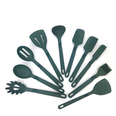 10 PCS シリコン キッチン用器具 セット キッチン用器具 スパチュラスプーンターナーウィスクタング,洗碗機を含む