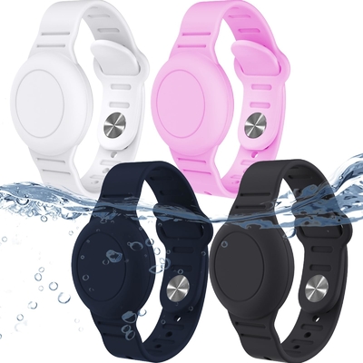 良い価格 防水 キッズ シリコン エアタグ ブレスレット 腕帯 エアタグ GPS トラッカーケース エアタグ ストラップバンド オンライン