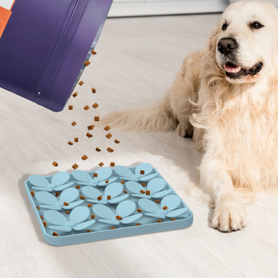良い価格 シリコン スローフィッダー 犬碗 吸い込みカップの猫碗 ゆっくり食べるためのシリコンペットボウル オンライン