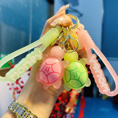 良い価格 カートンキーチェーンのスター カーキーリング 悪魔ウサギ 魅力バッグ 女性用 オンライン