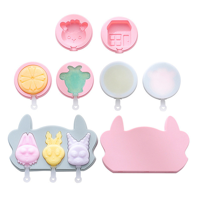 良い価格 シリコンポップスクリーム 模具 ミニポップスクリーム 赤ちゃんのための模具 可愛い形状 シリコンポップスクリーム 模具 BPAフリー 再利用可能なアイスクリーム 模具 ポップスクリーム メーカー 自家製 DIY セット オンライン