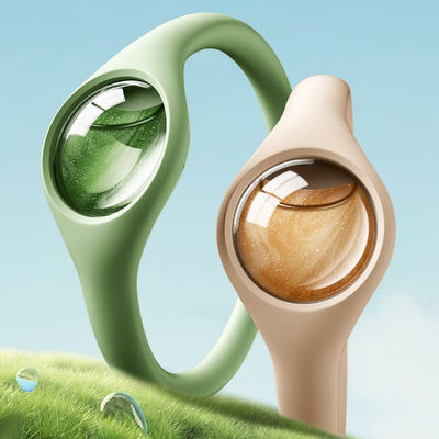 再利用可能なシリコン蚊除けブレスレット