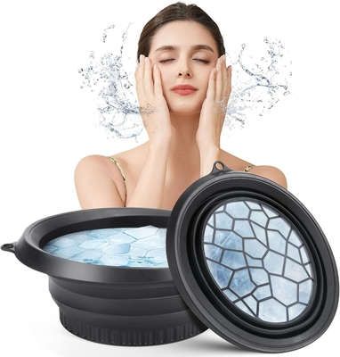 良い価格 Space-Saving Silicone Foldable Ice Bowl - Multi-Purpose Cold/Hot Therapy for Face & Beauty Treatments Perfect for Ice Facial Massage & Makeup Removal オンライン