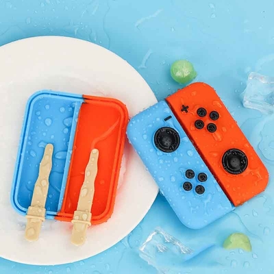 DIY カートン シリコン ポップスイクル 形状は水果と動物で BPA 無料で再利用可能な食品級アイスクリーム トレイ 子供向け 使いやすい 粘りしない 夏のレディースに安全
