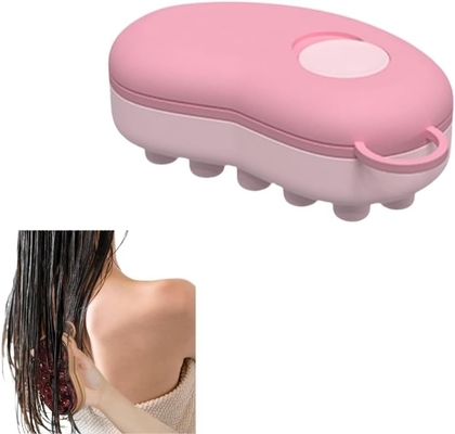 アイスセラピー頭皮マッサージャー – 男性、女性、子供向けの再利用可能な冷却ヘアブラシ | OEMシリコンブラシ、ヘアサロン、ギフトセット、スパ、自宅用
