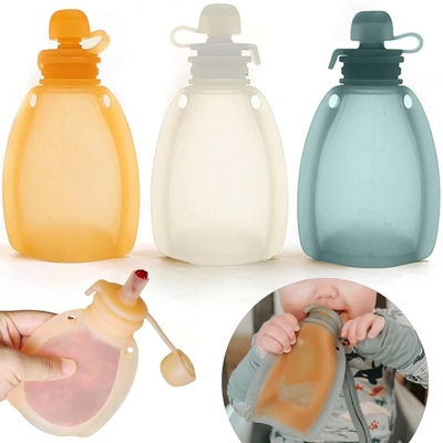 150ml再利用可能なシリコン母乳保存バッグ – 漏れ防止、BPAフリー、冷凍庫対応、消毒可能なポーチ。持続可能で安全な母乳保存ソリューションを求める授乳中のママ向け