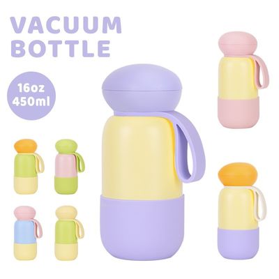良い価格 エコシリコン断熱ボトル | 450ml / 750ml / 1000ml | パステルマカロンカラー サーモス シリコンボディ＆蓋付き オンライン
