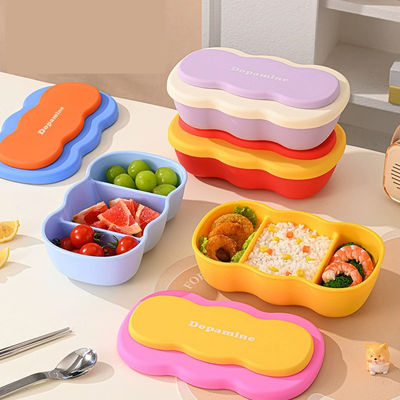 良い価格 プレミアムステンレス鋼&シリコン ランチセット 子供と家族用 4イン1 コンビ Bento ボックス,ボトル,スナックカップ,および動物用餐具 卸売 オンライン